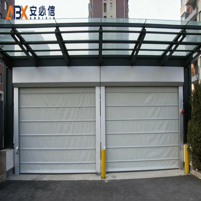 张掖市软帘快速门